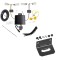  Trailer Wiring and Bracket For 19-24 Ford Edge Except Titanium Models Plug & Play 4-Flat Harness