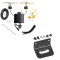  Trailer Wiring and Bracket For 20-24 Toyota Corolla Sedan Plug & Play 4-Flat Harness