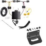 Plug and Play T-One Wiring Harness Connector 4-Flat Mounting Bracket Installation Instructions 118812 118144 Tekonsha Trailer Wiring and Bracket 19-21 Hyundai Tucson Plug Play 4-Flat Harness 19 20 21 2019 2020 2021 Trailer Wiring and Bracket For 19-21 Hyundai Tucson Plug & Play 4-Flat Harness