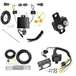 Trailer Hitch 7 Way RV Wiring Kit For 20-24 KIA Soul Except w/LED Taillights Plug Prong Pin Brake Control Ready Trailer Hitch 7 Way RV Wiring Kit For 20-24 KIA Soul Except w/LED Taillights Plug Prong Pin Brake Control Ready