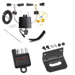 Plug and Play T-One Wiring Harness Connector 4-Flat Mounting Bracket 4-Flat Car End Tester w/ LED Display 118816 118144 20114 Tekonsha Trailer Wiring and Bracket Light Tester 20-22 Escape Plug Play 4-Flat Harness 20 21 22 2020 2021 2022 Trailer Wiring and Bracket w/ Light Tester For 20-22 Ford Escape Plug & Play 4-Flat Harness