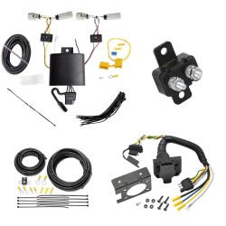 Trailer Hitch 7 Way RV Wiring Kit For 20-24 Lincoln Aviator Plug Prong Pin Brake Control Ready Trailer Hitch 7 Way RV Wiring Kit For 20-24 Lincoln Aviator Plug Prong Pin Brake Control Ready