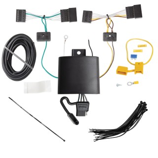 118823 85343 20506 7012A Tekonsha Trailer Hitch 7 Way RV Wiring Kit 18-22 BMW X3 Plug Prong Pin Brake Control Ready 18 19 20 21 22 2018 2019 2020 2021 2022 Trailer Hitch 7 Way RV Wiring Kit For 18-22 BMW X3 Plug Prong Pin Brake Control Ready