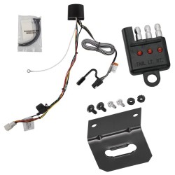 Trailer Wiring and Bracket w/ Light Tester For 21-24 Toyota Sienna Plug & Play 4-Flat Harness