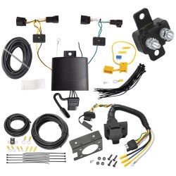 Trailer Hitch 7 Way RV Wiring Kit For 20-21 Land Rover Range Rover Evoque Plug & Play