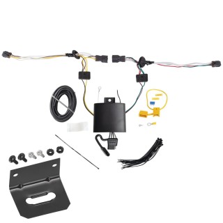 Wiring Harness (Plug & Play)Mounting Bracket Installation Instructions 118828 118144 Tekonsha Trailer Wiring Harness Kit and Bracket 21-23 Kia Seltos Plug Play 21 22 23 2021 2022 2023 Trailer Wiring Harness Kit and Bracket For 21-24 Kia Seltos Plug & Play