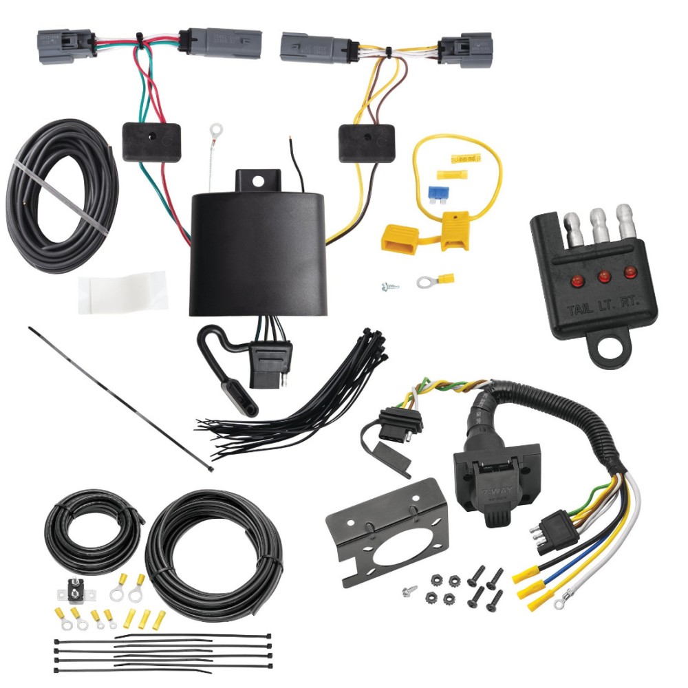 Trailer Hitch 7 Way RV Wiring Kit For 2122 Ford Bronco Sport