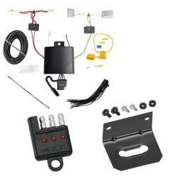 Trailer Wiring and Bracket w/ Light Tester For 17-22 Toyota Prius Prime Plug & Play 4-Flat Harness Trailer Wiring and Bracket w/ Light Tester For 17-22 Toyota Prius Prime Plug & Play 4-Flat Harness