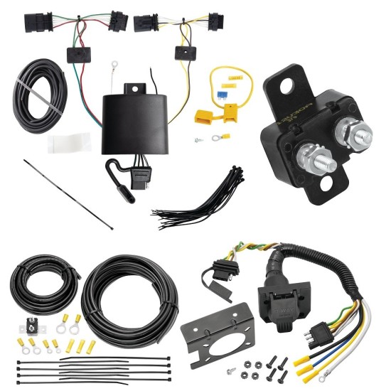 118843 85343 20506 7012A Tekonsha Trailer Hitch 7 Way RV Wiring Kit 20-22 BMW X1 Plug Prong Pin Brake Control Ready 20 21 22 2020 2021 2022 Trailer Hitch 7 Way RV Wiring Kit For 20-22 BMW X1 Plug Prong Pin Brake Control Ready