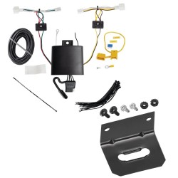  Trailer Wiring and Bracket For 20-24 Mitsubishi Outlander Sport Plug & Play 4-Flat Harness