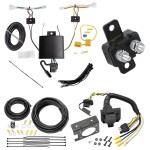 Trailer Hitch 7 Way RV Wiring Kit For 20-23 Mitsubishi Outlander Sport Plug Prong Pin Brake Control Ready Trailer Hitch 7 Way RV Wiring Kit For 20-23 Mitsubishi Outlander Sport Plug Prong Pin Brake Control Ready