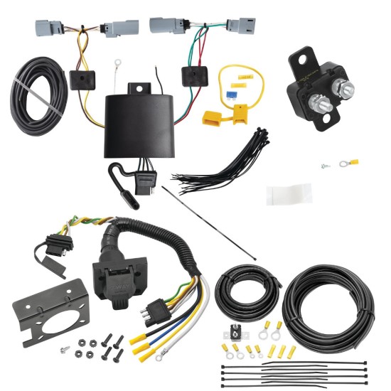 118846 85343 20506 7012A Tekonsha Trailer Hitch 7 Way RV Wiring Kit 21-23 Chevy Trailblazer w/LED Taillights 20-23 Buick Encore GX Essence Tekonsha Brake Control Ready 20 21 22 23 2020 2021 2022 2023 Trailer Hitch 7 Way RV Wiring Kit For 21-25 Chevy Trailblazer 20-24 Buick Encore GX Tekonsha Brake Control Ready
