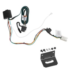 Trailer Wiring + Bracket For 22-24 Mitsubishi Eclipse Cross All Styles Plug Play  Trailer Wiring + Bracket For 22-24 Mitsubishi Eclipse Cross All Styles Plug Play