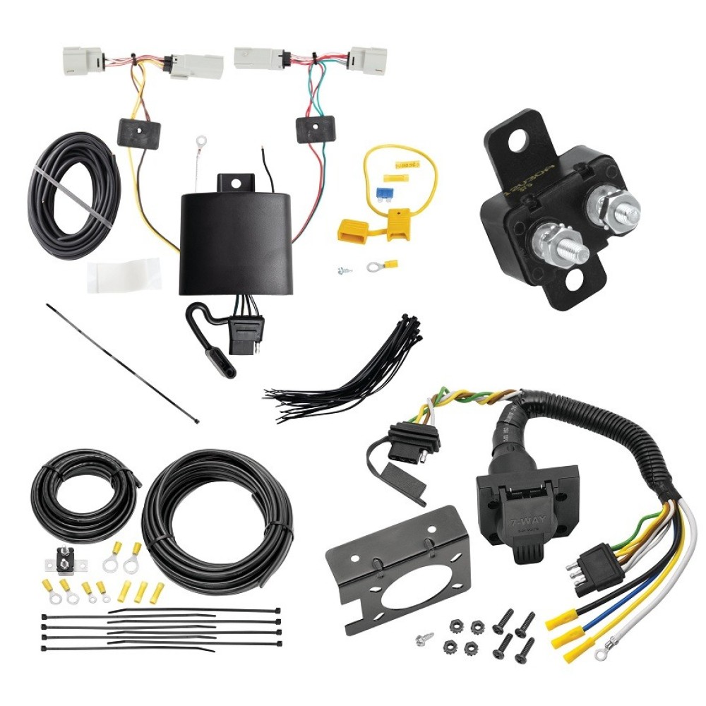 Trailer Hitch 7 Way RV Wiring Kit For 2122 Ford Bronco Plug