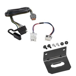 Trailer Wiring and Bracket For 22-24 Nissan Pathfinder 22-24 Infiniti QX60 Plug & Play 4-Flat Harness Trailer Wiring and Bracket For 22-24 Nissan Pathfinder 22-24 Infiniti QX60 Plug & Play 4-Flat Harness