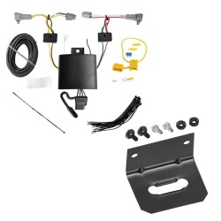 Trailer Wiring and Bracket For 20-22 Subaru Legacy Plug & Play 4-Flat Harness Trailer Wiring and Bracket For 20-22 Subaru Legacy Plug & Play 4-Flat Harness