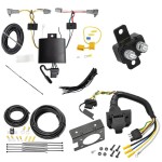 118854 85343 20506 7012A Tekonsha Trailer Hitch 7 Way RV Wiring Kit 20-22 Subaru Legacy Plug Prong Pin Brake Control Ready 20 21 22 2020 2021 2022 Trailer Hitch 7 Way RV Wiring Kit For 20-22 Subaru Legacy Plug Prong Pin Brake Control Ready