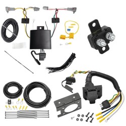 Trailer Hitch 7 Way RV Wiring Kit For 20-22 Subaru Legacy Plug Prong Pin Brake Control Ready Trailer Hitch 7 Way RV Wiring Kit For 20-22 Subaru Legacy Plug Prong Pin Brake Control Ready