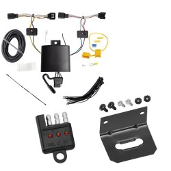 Trailer Wiring and Bracket w/ Light Tester For 21-24 Acura TLX Plug & Play 4-Flat Harness Trailer Wiring and Bracket w/ Light Tester For 21-24 Acura TLX Plug & Play 4-Flat Harness