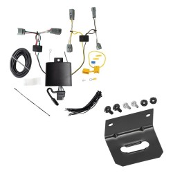 Trailer Wiring and Bracket For 22-24 Toyota Corolla Cross Plug & Play 4-Flat Harness Trailer Wiring and Bracket For 22-24 Toyota Corolla Cross Plug & Play 4-Flat Harness