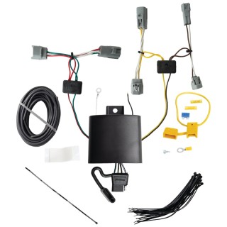 118864 85343 20506 7012a Tekonsha Trailer Hitch 7 Way RV Wiring Kit 2022 Toyota Corolla Cross Plug Prong Pin Brake Control Ready Trailer Hitch 7 Way RV Wiring Kit For 22-24 Toyota Corolla Cross Plug Prong Pin Brake Control Ready