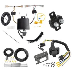 Trailer Hitch 7 Way RV Wiring Kit For 21-23 KIA Rio 5 Dr. Plug Prong Pin Brake Control Ready Trailer Hitch 7 Way RV Wiring Kit For 21-23 KIA Rio 5 Dr. Plug Prong Pin Brake Control Ready
