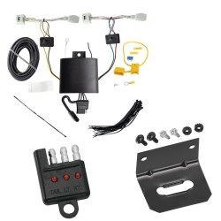 Trailer Wiring and Bracket w/ Light Tester For 22-24 Mazda CX-5 23-24 CX-50 Plug & Play 4-Flat Harness Trailer Wiring and Bracket w/ Light Tester For 22-24 Mazda CX-5 23-24 CX-50 Plug & Play 4-Flat Harness