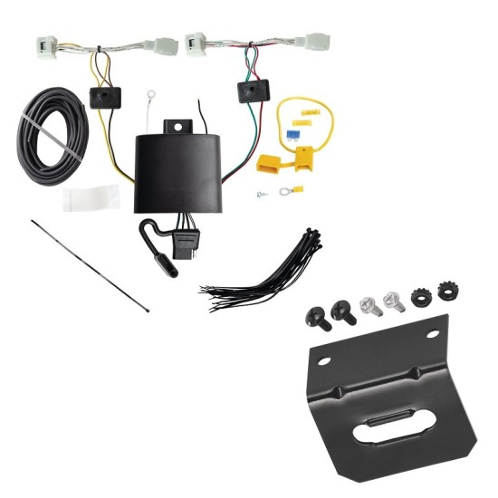 Plug and Play T-One Wiring Harness Connector 4-Flat Mounting Bracket Installation Instructions 118871 118144 Tekonsha Trailer Wiring and Bracket 22-23 Mazda CX-5 2023 CX-50 Plug Play 4-Flat Harness 22 23 2022 2023 Trailer Wiring and Bracket For 22-24 Mazda CX-5 23-24 CX-50 Plug & Play 4-Flat Harness