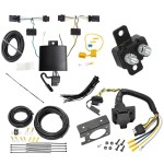 118875 85343 20506 7012A Tekonsha Trailer Hitch 7 Way RV Wiring Kit 21-23 Tesla Y Plug Prong Pin Brake Control Ready 21 22 23 2021 2022 2023 Trailer Hitch 7 Way RV Wiring Kit For 21-23 Tesla Y Plug Prong Pin Brake Control Ready