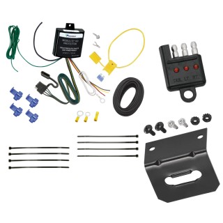 Wiring Harness (Requires Splicing)4-Flat Mounting Bracket 4-Flat Car End Tester w/ LED Display 119148 118144 20114 Tekonsha Trailer Wiring and Bracket and Light Tester 14-15 Chevrolet Camaro 4-Flat Harness Plug Play 14 15 2014 2015 Trailer Wiring and Bracket and Light Tester For 14-15 Chevrolet Camaro 4-Flat Harness Plug Play