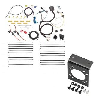 Tow Harness Wiring Package (7-Way) 7-Way Mounting Bracket 22121 20212 Tekonsha 7-Way RV Trailer Wiring Harness Mounting Bracket 11-16 Chrysler Town Country 21-22 Grand Caravan 11-20 Dodge Grand Caravan 12-14 C/V 12-15 RAM C/V RV Round Connector 11 12 13 7-Way RV Trailer Wiring Harness w/ Mounting Bracket For 11-16 Chrysler Town & Country 21-22 Grand Caravan 11-20 Dodge Grand Caravan 12-14 C/V 12-15 RAM C/V RV Round Connector