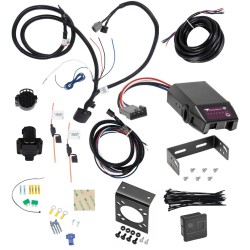7-Way RV Trailer Wiring W/ Brake Control For 13-21 Santa Fe 15-21 Sedona 07-21 Sorento 7-Way RV Trailer Wiring W/ Brake Control For 13-21 Santa Fe 15-21 Sedona 07-21 Sorento