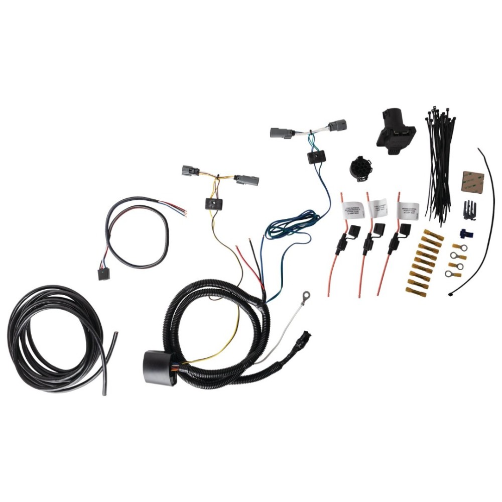 22128 2022 22 Maverick 0 Tekonsha Trailer Tow Wiring Harness 7-Way 7-Way Trailer Wiring Harness Kit For 22-24 Ford Maverick All Styles