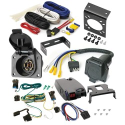 Economy I-Stop Brake Brake Control w/ 7-Way Wiring For 03-24 Chevy Express GMC Savana Van 1500 2500 3500 3 Axles Economy I-Stop Brake Brake Control w/ 7-Way Wiring For 03-24 Chevy Express GMC Savana Van 1500 2500 3500 3 Axles