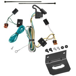 Reese Trailer Wiring and Bracket For 07-12 GMC Acadia Plug & Play 4-Flat Harness