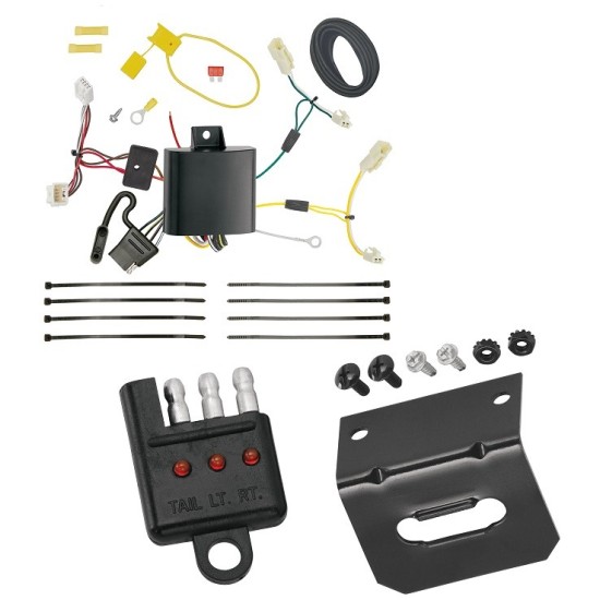 Plug and Play T-One Wiring Harness Connector 4-Flat Mounting Bracket 4-Flat Car End Tester w/ LED Display 85720 118144 20114 Tekonsha Trailer Wiring and Bracket Light Tester 11-21 Toyota Sienna Plug Play 4-Flat Harness 11 12 13 14 15 16 17 18 19 20 21 201 Trailer Wiring and Bracket w/ Light Tester For 11-21 Toyota Sienna Plug & Play 4-Flat Harness