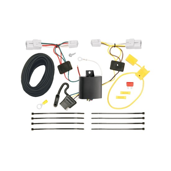 85761 85343 20506 7012A Reese Towpower Trailer Hitch 7 Way RV Wiring Kit 11-14 Hyundai Elantra Plug Prong Pin Brake Control Ready 11 12 13 14 2011 2012 2013 2014 Trailer Hitch 7 Way RV Wiring Kit For 11-14 Hyundai Elantra Plug Prong Pin Brake Control Ready