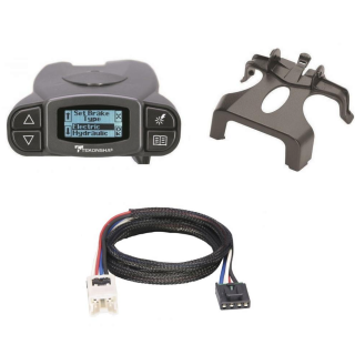 Tekonsha Prodigy P3 Trailer Brake Control for 04-24 Nissan Armada Frontier 05-15 Xterra w/ Plug Play Wiring Adapter Proportional Eletric Trailer Brakes Module Box Controller
