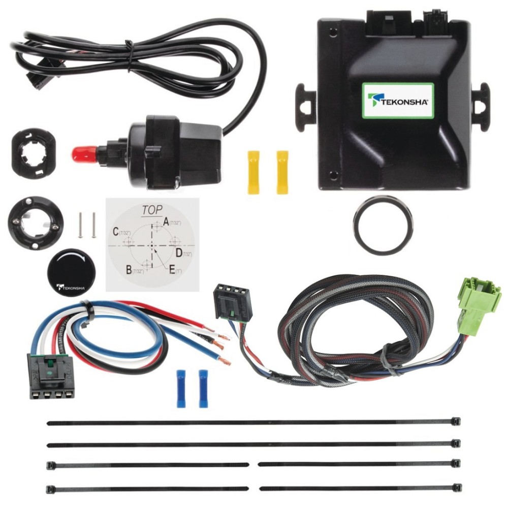 Brake Control Unit Vehicle specific Plug and Play Wiring Adapter 90920 3030 Tekonsha Tekonsha Prodigy iD Trailer Brake Control 19-22 Freightliner Mercedes-Benz Sprinter 1500 Plug Play Wiring Adapter Bluetooth Edge App Proportional Module Box Controller 1 Tekonsha Prodigy iD Trailer Brake Control for 19-22 Freightliner Mercedes-Benz Sprinter 1500 w/ Plug Play Wiring Adapter Bluetooth Edge App Proportional Module Box Controller