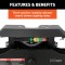 Curt A20 Dual Jaw Sliding 5th Wheel Trailer Hitch 20K Capacity