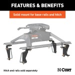 Curt A20 Dual Jaw 5th Wheel Hitch for Dodge Ram 8' Bed