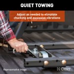 Curt Q24 5th Wheel Trailer Hitch for 2016-2019 Chevy Silverado or GMC Sierra with a 24,000 LB towing capacity.