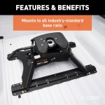 Curt A20 Dual Jaw 5th Wheel Hitch for Dodge Ram 8' Bed