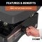 Curt A20 Dual Jaw Sliding 5th Wheel Trailer Hitch 20K Capacity