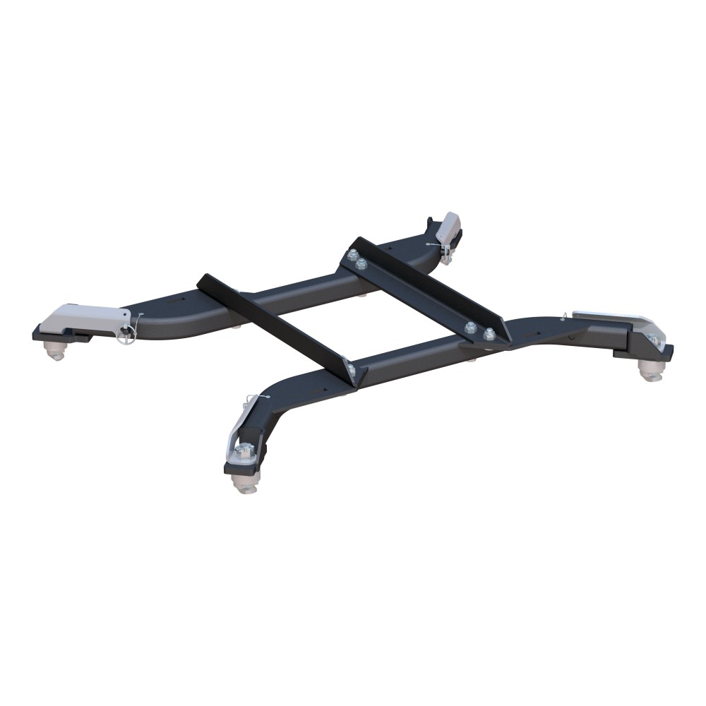 Curt CrossWing 5th Wheel Trailer Hitch for Ram 2500 and 3500