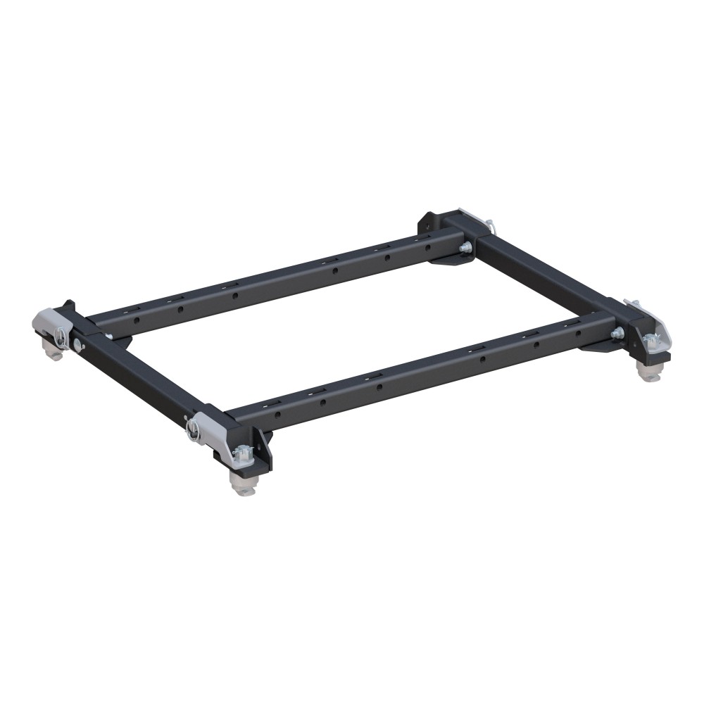 16042 - Puck System 5th Wheel Adapter with Rails, Select Ram 2500, 3500 Curt E16 Slide Bar Jaw 5th Wheel Hitch for Ram 2500, 3500