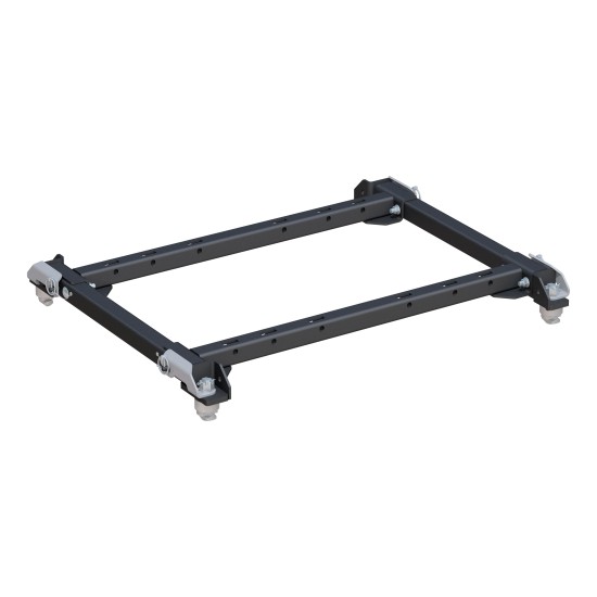16042 - Puck System 5th Wheel Adapter with Rails, Select Ram 2500, 3500 Curt E16 Slide Bar Jaw 5th Wheel Hitch for Ram 2500, 3500