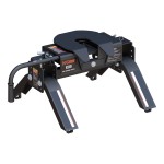 60682 - Double Lock EZr Gooseneck Hitch Kit with Brackets, Select Dodge, Ram 2500, 3500 Curt E16 5th Wheel Hitch for Dodge Ram Short Beds, 16K Capacity