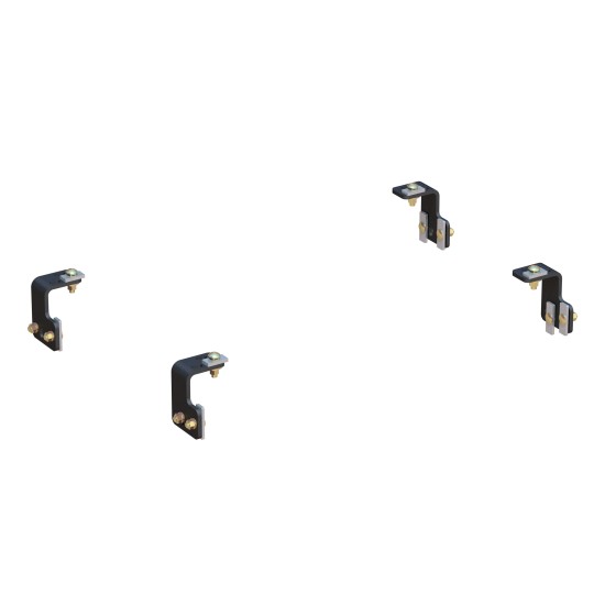 16300 - Semi-Custom 5th Wheel Brackets, Select Ford F-150 Curt A25 Sliding 5th Wheel Hitch for 2005-2011 Ford F150 Short Beds
