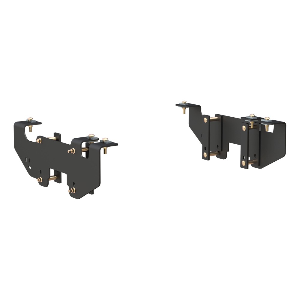16419 - Custom 5th Wheel Brackets, Select Dodge Ram 1500 (Except Extended Crew Cab) Curt Q20 5th Wheel Trailer Hitch for 2002-2008 Dodge Ram 1500